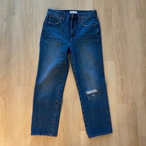 Madewell Classic Straight Jean | size 28